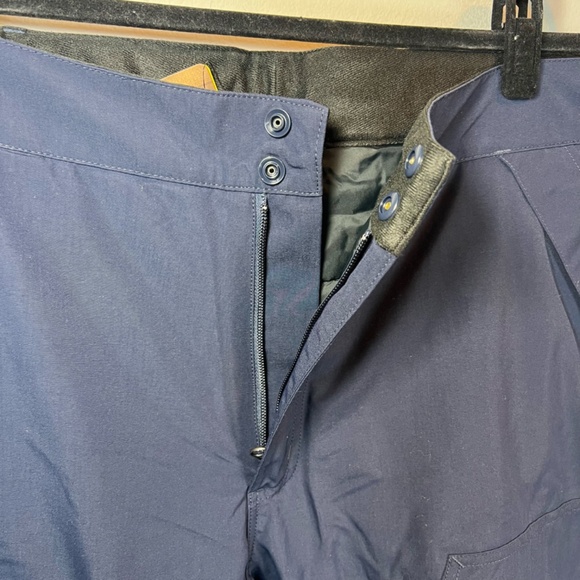 Carhartt Storm Defender Insulated Shoreline Pants Navy Blue Zip Leg NEW Sz Large - Picture 5 of 16